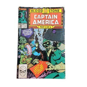 Marvel Captain America #360 Blood Stone Hunt 1989 Comic Book Bagged Boarded